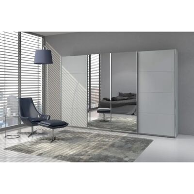 RAUCH Syncrono Kleiderschrank - 4 Türen, 8 Einlegeböden, Made in Germany RAUCH Syncrono Kleiderschrank - 4 Türen, 8 Einlegeböden, Made in Germany