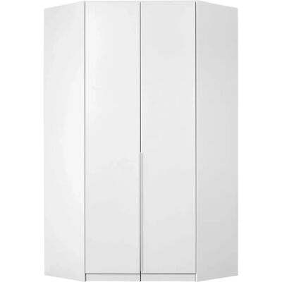 Rauch Weiß Eckschrank - 117x229x117 cm Rauch Weiß Eckschrank - 117x229x117 cm