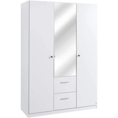 RAUCH Buchholz Kleiderschrank - 3 Türen, Weiß, 135cm x 197cm - Schrank RAUCH Buchholz Kleiderschrank - 3 Türen, Weiß, 135cm x 197cm - Schrank