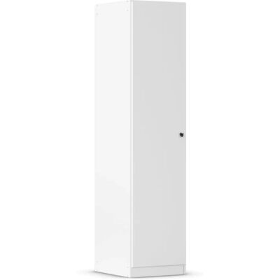 Rauch Buchholz Kleiderschrank - 1/2 Tür, Weiß, 47cm Breite - Schrank Rauch Buchholz Kleiderschrank - 1/2 Tür, Weiß, 47cm Breite - Schrank