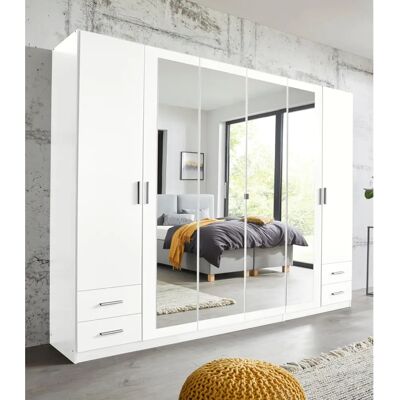 rauch BLUE Flexx Kleiderschrank - 6-türig, 270cm, Weiß rauch BLUE Flexx Kleiderschrank - 6-türig, 270cm, Weiß