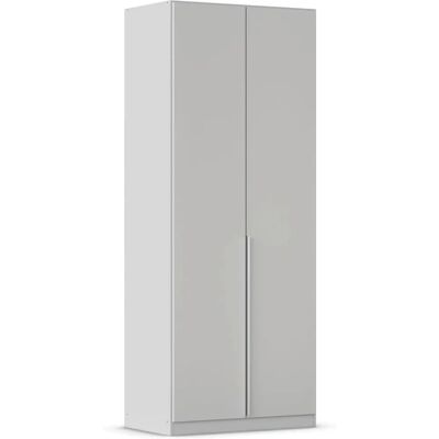 Alabama - 91/229 - Grau/Rot/Weiß - 2-doors - Wardrobe Alabama - 91/229 - Grau/Rot/Weiß - 2-doors - Wardrobe