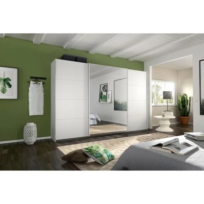 Rauch Kepan Kleiderschrank - Moderne Schiebetüren, 11 Böden, Made in Germany Rauch Kepan Kleiderschrank - Moderne Schiebetüren, 11 Böden, Made in Germany