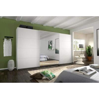 Rauch Kepan Kleiderschrank - Sanft schließende Schiebetüren, Geräumiges Interieur Rauch Kepan Kleiderschrank - Sanft schließende Schiebetüren, Geräumiges Interieur