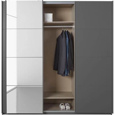 RAUCH Kepan Kleiderschrank - Modern Schiebetüren - 203x210x62 cm RAUCH Kepan Kleiderschrank - Modern Schiebetüren - 203x210x62 cm