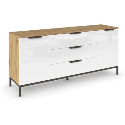 Höffner Frome - Moderner Sideboard in Holzfarben - 160x72cm Höffner Frome - Moderner Sideboard in Holzfarben - 160x72cm
