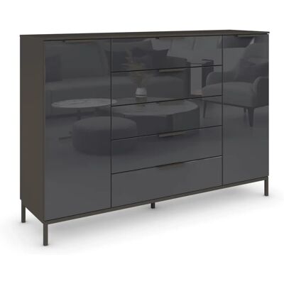 RAUCH Flipp Sideboard - Soft-Close, 2-türig, 5 Schubladen, Modern RAUCH Flipp Sideboard - Soft-Close, 2-türig, 5 Schubladen, Modern