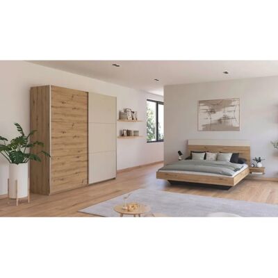 RAUCH Monza Schlafzimmer-Set - Eiche Artisan/Champagner - Schlafzimmer RAUCH Monza Schlafzimmer-Set - Eiche Artisan/Champagner - Schlafzimmer