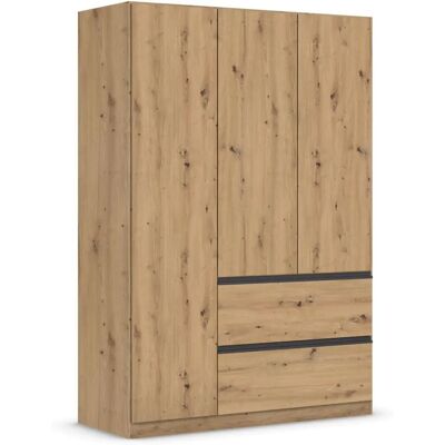 RAUCH Costa Kleiderschrank - 3 Türen, Verstellbare Regale RAUCH Costa Kleiderschrank - 3 Türen, Verstellbare Regale
