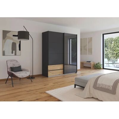 RAUCH Elara Schwebetürenschrank - 2-teilig - 210 cm H RAUCH Elara Schwebetürenschrank - 2-teilig - 210 cm H