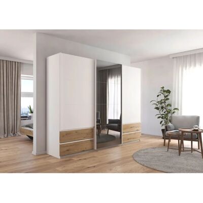 RAUCH Elara - Kleiderschrank mit Glastür - 271cm RAUCH Elara - Kleiderschrank mit Glastür - 271cm