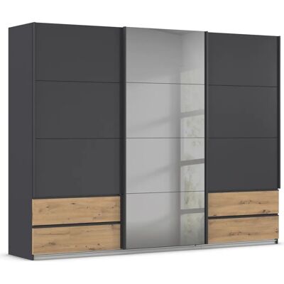 RAUCH Elara Kleiderschrank - Schiebetüren, 3 Türen, 210cm hoch RAUCH Elara Kleiderschrank - Schiebetüren, 3 Türen, 210cm hoch