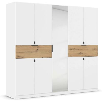 RAUCH Ticao Kleiderschrank - 9-türiger Spiegelschrank, Weiß RAUCH Ticao Kleiderschrank - 9-türiger Spiegelschrank, Weiß