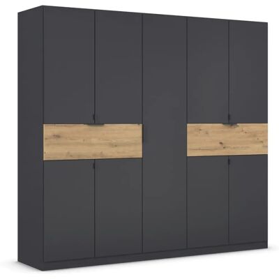 rauch BLUE Ticao Kleiderschrank - 9 Türen, 2 Schubladen, Verstellbare Einlegeböden rauch BLUE Ticao Kleiderschrank - 9 Türen, 2 Schubladen, Verstellbare Einlegeböden
