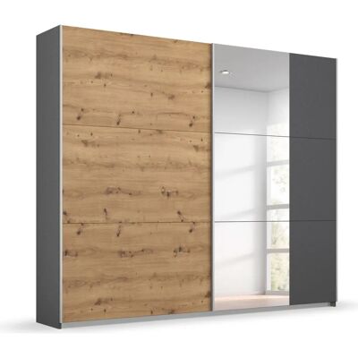 RAUCH Aurelia Kleiderschrank - Schiebetüren, Verstellbare Einlegeböden, Made in Germany RAUCH Aurelia Kleiderschrank - Schiebetüren, Verstellbare Einlegeböden, Made in Germany