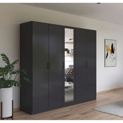 Rauch Bari Kleiderschrank - Robustes, verstellbare Regale - Schrank Rauch Bari Kleiderschrank - Robustes, verstellbare Regale - Schrank