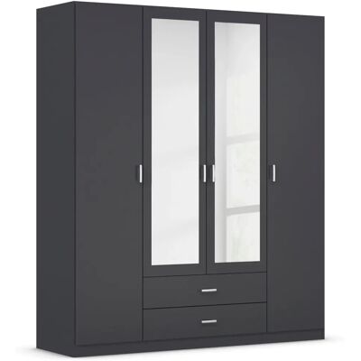 RAUCH Gamma Kleiderschrank - Modernes Design, Geräumig, Spiegeltüren RAUCH Gamma Kleiderschrank - Modernes Design, Geräumig, Spiegeltüren