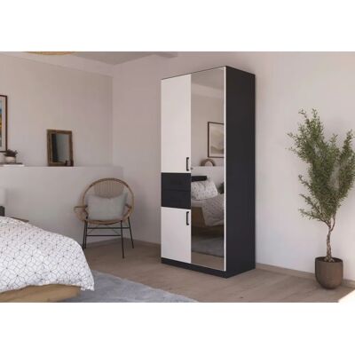 RAUCH Maika Schrank - 3-türiger Spiegelschrank - 210cm hoch RAUCH Maika Schrank - 3-türiger Spiegelschrank - 210cm hoch