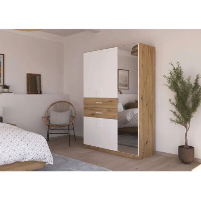 RAUCH Maika Drehtürenschrank - 5 Türen, Spiegel, 136x197x54 cm RAUCH Maika Drehtürenschrank - 5 Türen, Spiegel, 136x197x54 cm