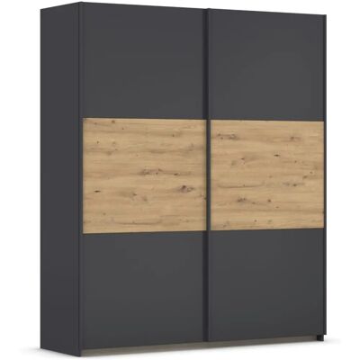 RAUCH Neo Kleiderschrank - Schiebetüren, 175x59x210cm RAUCH Neo Kleiderschrank - Schiebetüren, 175x59x210cm