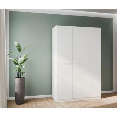Rauch Modi Kleiderschrank - Weiß, Verstellbare Regale, 3 Türen Rauch Modi Kleiderschrank - Weiß, Verstellbare Regale, 3 Türen