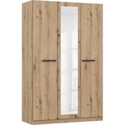 Rauch MODI Kleiderschrank - Braun Eiche Artisan, 3-Türen, 210cm hoch Rauch MODI Kleiderschrank - Braun Eiche Artisan, 3-Türen, 210cm hoch