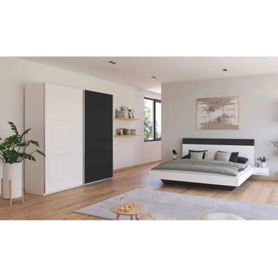RAUCH Monza Schlafzimmer-Set - Verstellbare Regale - Schlafzimmer RAUCH Monza Schlafzimmer-Set - Verstellbare Regale - Schlafzimmer