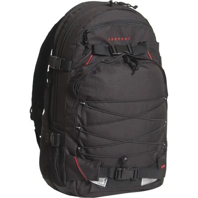 Forvert Louis Backpack Black - Unisex, 25L, Padded, Durable Forvert Louis Backpack Black - Unisex, 25L, Padded, Durable