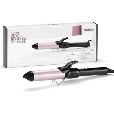 BaByliss Fer à Boucler Rose C332E - Fer à Boucler - Publicité BaByliss Fer à Boucler Rose C332E - Fer à Boucler - Publicité