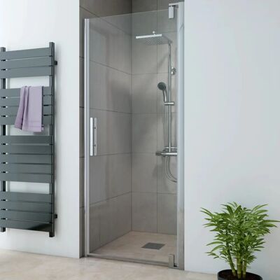 Breuer Europa Design Duschtür - 90x200cm Schwenktür, Klarglas, Alu-Chrome Breuer Europa Design Duschtür - 90x200cm Schwenktür, Klarglas, Alu-Chrome