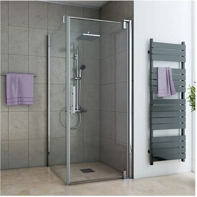 Breuer Europa Design Duschtür - 8mm Sicherheitsglas - Chromeffekt - 100x200cm Breuer Europa Design Duschtür - 8mm Sicherheitsglas - Chromeffekt - 100x200cm