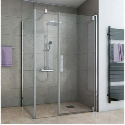 Breuer Europa Design Douchewand - Op Maat Links - Glazen Wand Breuer Europa Design Douchewand - Op Maat Links - Glazen Wand