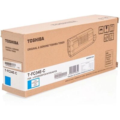 Toshiba T-FC34EC Cyan Tonerpatrone - 11500 Seiten Toshiba T-FC34EC Cyan Tonerpatrone - 11500 Seiten