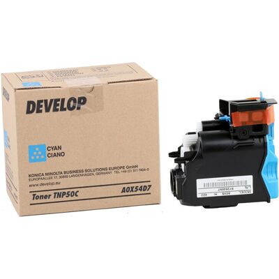 Cartuccia toner ciano Develop A0X54D7 - 5000 pagine Cartuccia toner ciano Develop A0X54D7 - 5000 pagine