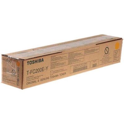 Toshiba T-Fc200ey - Keltainen - Alkuperäinen - Värikasetti - for E-Studio 2000ac, 2500ac Toshiba T-Fc200ey - Keltainen - Alkuperäinen - Värikasetti - for E-Studio 2000ac, 2500ac