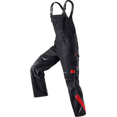 Kübler Pulsschlag Arbeitslatzhose - Schwarz/Rot, Gr. 58 Kübler Pulsschlag Arbeitslatzhose - Schwarz/Rot, Gr. 58