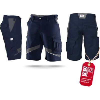 Pantaloncini da lavoro KÜBLER ACTIVIQ - Blu/Nero - Taglia 60 Pantaloncini da lavoro KÜBLER ACTIVIQ - Blu/Nero - Taglia 60