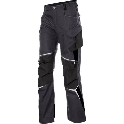 KÜBLER Kubler Bodyforce Pro Arbeitshose - Grau Schwarz - 46 KÜBLER Kubler Bodyforce Pro Arbeitshose - Grau Schwarz - 46