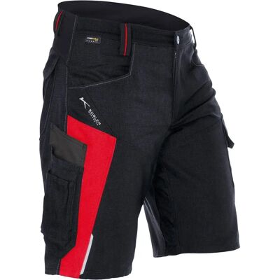 Kübler Bodyforce Bermuda kurze Arbeitshose - Schwarz Rot - 46 - Arbeitshosen Kübler Bodyforce Bermuda kurze Arbeitshose - Schwarz Rot - 46 - Arbeitshosen