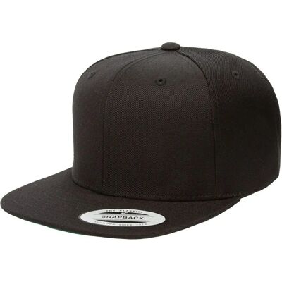 Flexfit 6089M Premium Classic Snapback - Classic Snapback (6089M) schwarz Flexfit 6089M Premium Classic Snapback - Classic Snapback (6089M) schwarz