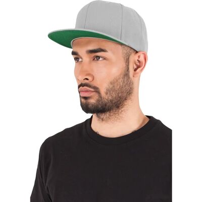 Flexfit 6089M Premium Classic Snapback - Klassisk Snapback (6089M) silver Flexfit 6089M Premium Classic Snapback - Klassisk Snapback (6089M) silver