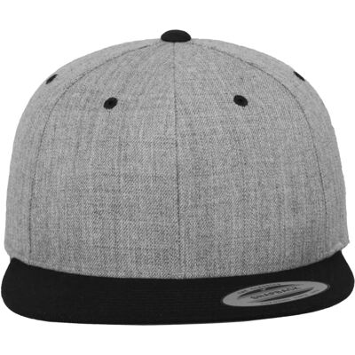 Flexfit 6089MT Premium Classic Snapback 2-Tone - heather/black Flexfit 6089MT Premium Classic Snapback 2-Tone - heather/black