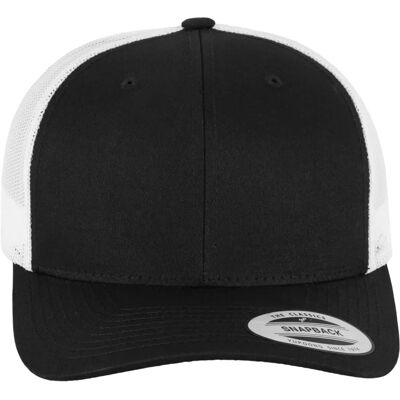 Flexfit 6606T Retro Trucker 2-Tone - nero/bianco Flexfit 6606T Retro Trucker 2-Tone - nero/bianco