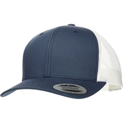 Flexfit 6606T Retro Trucker 2-Tone - granatowy/biały Flexfit 6606T Retro Trucker 2-Tone - granatowy/biały