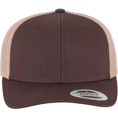 Flexfit 6606T Retro Trucker 2-Tone - marrone/khaki Flexfit 6606T Retro Trucker 2-Tone - marrone/khaki