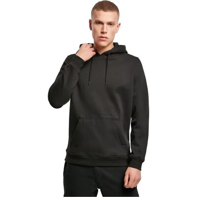 Build Your Brand Heavy Hoody - Décontracté, Noir, Grand - Heavy Hoody Build Your Brand Heavy Hoody - Décontracté, Noir, Grand - Heavy Hoody