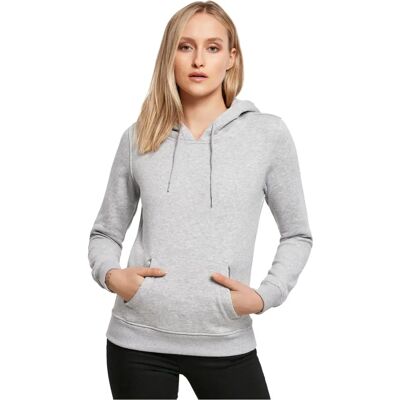 Build Your Brand Sweat à Capuche Lourde - Gris Heather - Unisexe Build Your Brand Sweat à Capuche Lourde - Gris Heather - Unisexe