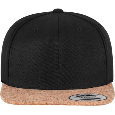 Flexfit Cork Snapback (6089CO) - noir Flexfit Cork Snapback (6089CO) - noir