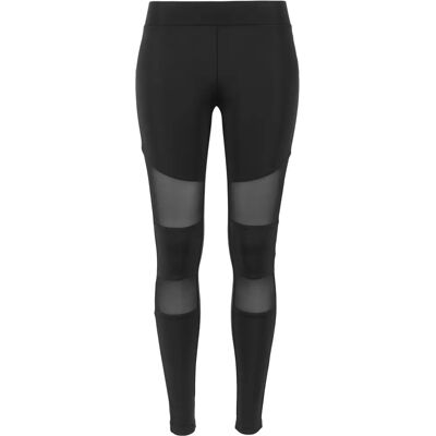 Naisten Tech Mesh Leggings - Leggings - Musta - L Naisten Tech Mesh Leggings - Leggings - Musta - L