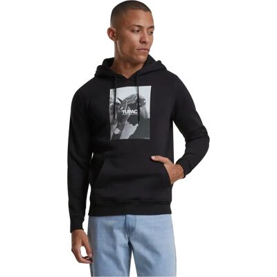 Mister Tee Hoodie 2Pac F*ck The World svart (MT338BLK) Mister Tee Hoodie 2Pac F*ck The World svart (MT338BLK)